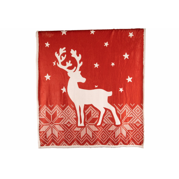 Plaid Kerst - 130 x 150 cm