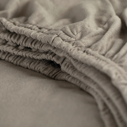 Hoeslaken Cinderella Jersey - Taupe - 100% katoen