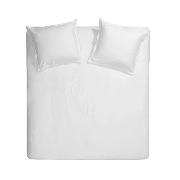 Dekbedovertrek Cinderella Sundays - White - 100% kantoen-satijn