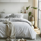Dekbedovertrek Cinderella Weekend - Light Grey - 100% katoen