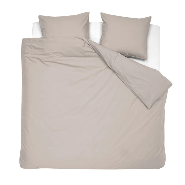 Dekbedovertrek Cinderella Weekend - Taupe - 100% katoen