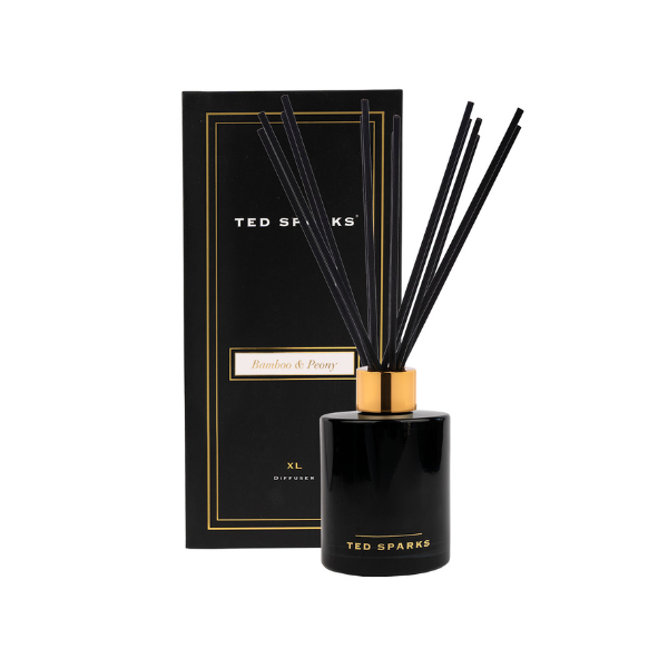 Geurstokjes Ted Sparks – Bamboo & Peony (2 formaten)