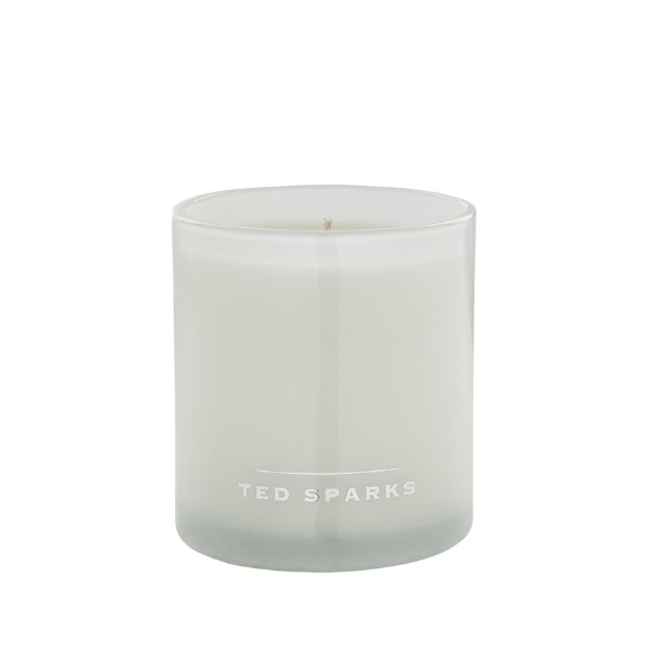 Geurkaars Ted Sparks – Fresh Linen (2 formaten)