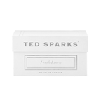 Geurkaars Ted Sparks – Fresh Linen (2 formaten)