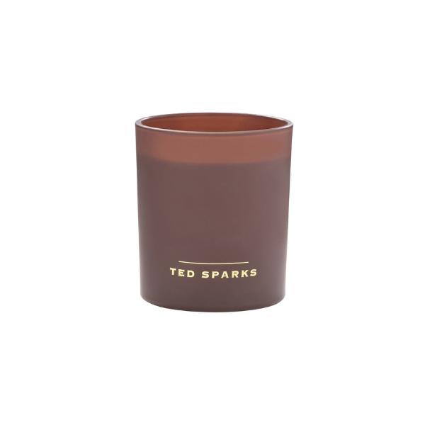 Geurkaars Ted Sparks – Plum & Violet (2 formaten)