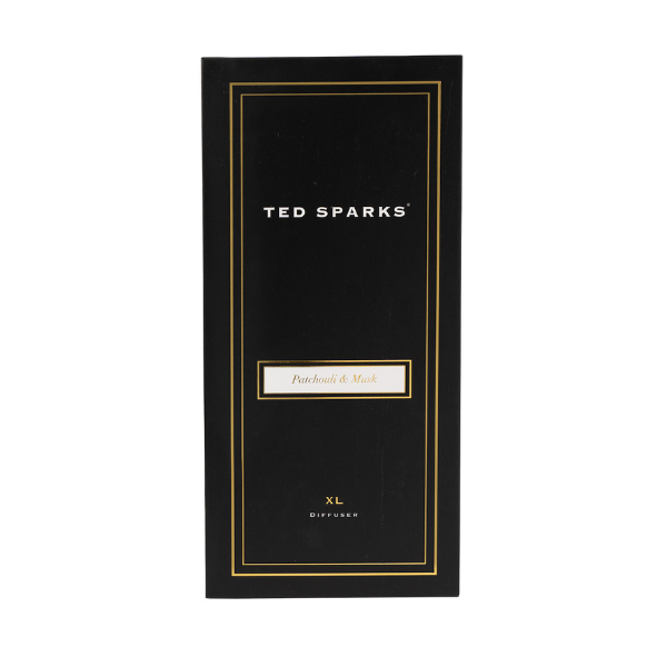 Geurstokjes Ted Sparks – Patchouli & Musk (2 formaten)