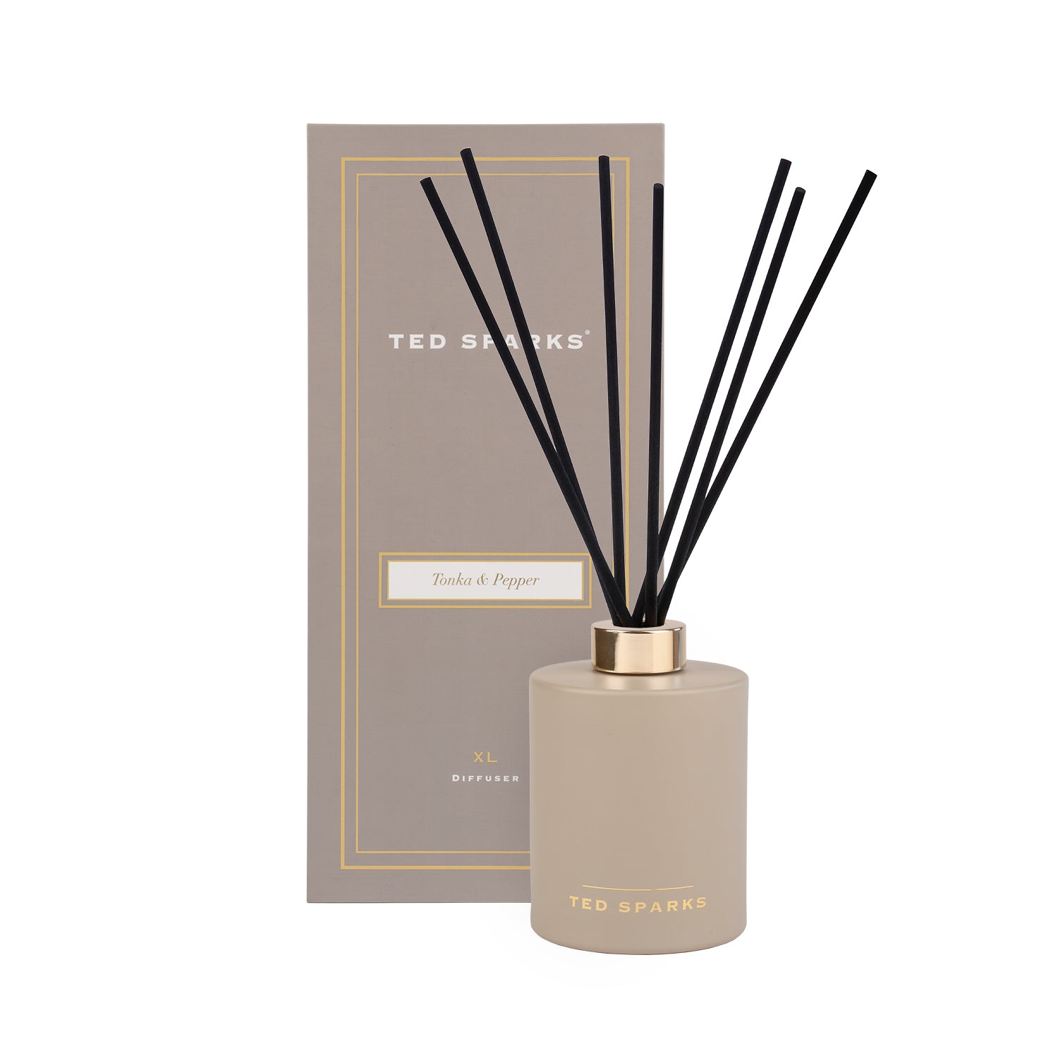 Geurstokjes Ted Sparks – Tonka & Pepper (2 formaten)