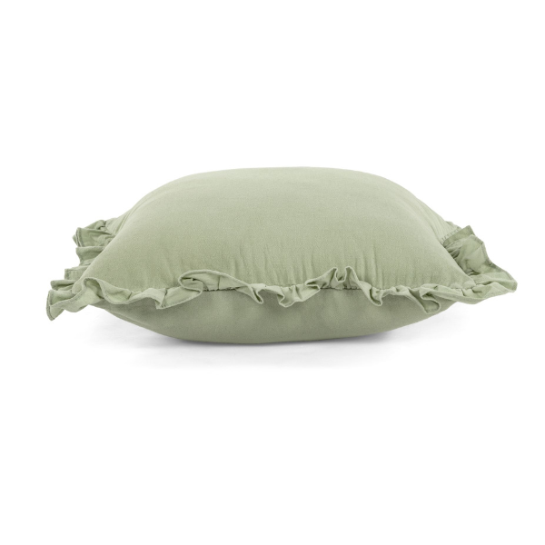 Sierkussen Tiseco Abby - Green Tea - 45x45 cm