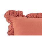 Sierkussen Tiseco Abby - Terracotta - 45x45 cm