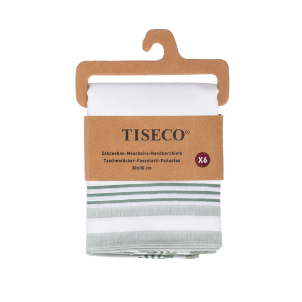 Dameszakdoek Tiseco ALTA 2 – Green - 6 stuks