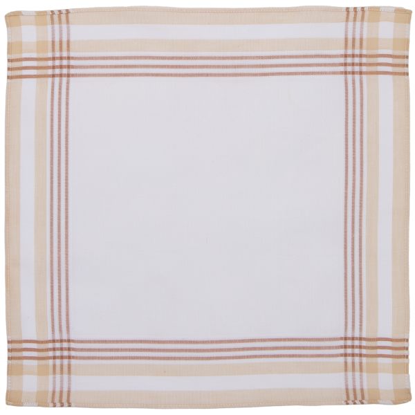 Dameszakdoek Tiseco ALTA 2 – Indian Tan - 6 stuks