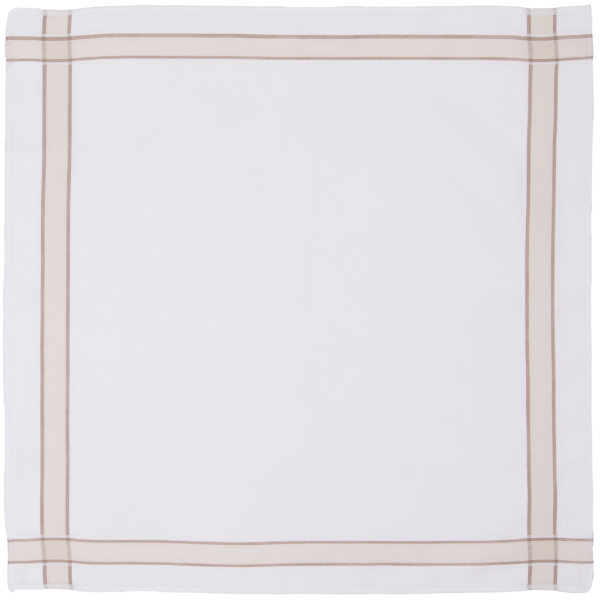 Herenzakdoek Tiseco ALTO 2 – Taupe - 6 stuks