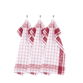 Keukenhanddoek Pharao Arabesque - Red - 80 gr/m² (3 stuks)