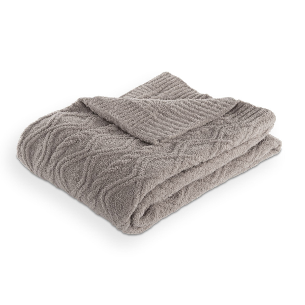Plaid Aspen - Taupe - 130 x 170 cm - 430 gr/m²