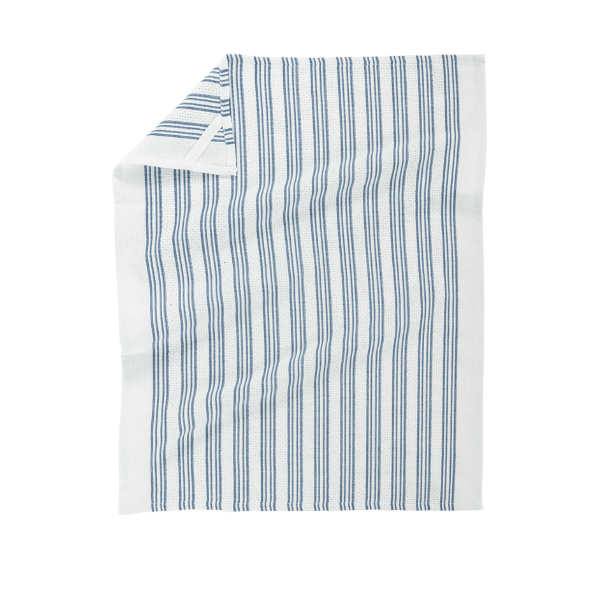 Keukenhanddoek Basket Weave - Blue Stone - 110 gr/m² (3 stuks)