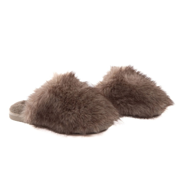 Dames pantoffels Bollette - Grey/White