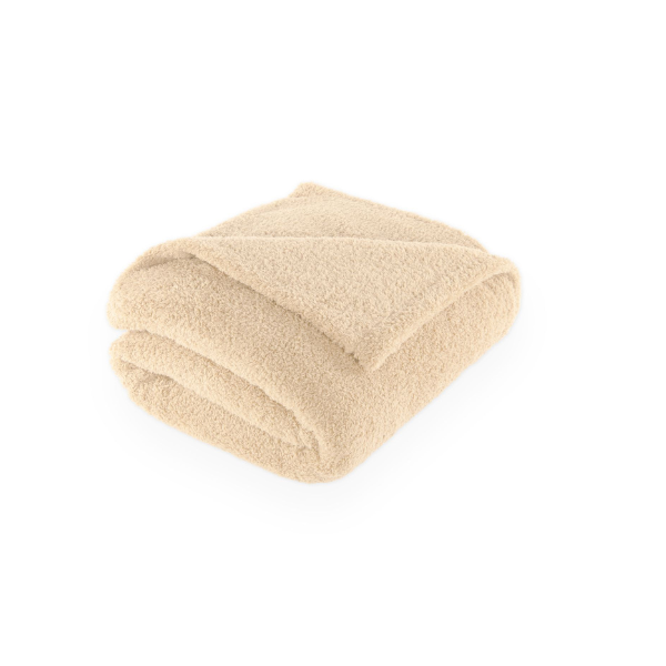 Plaid Cocoon - Beige - 150 x 200 cm - 230 gr/m²