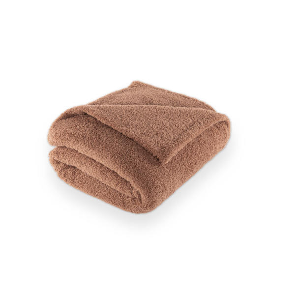 Plaid Cocoon - Brown - 150 x 200 cm - 230 gr/m²