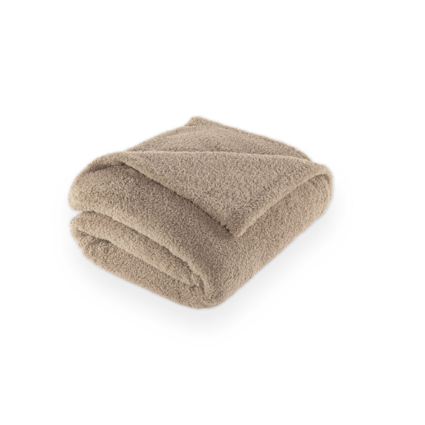 Plaid Cocoon - Taupe - 150 x 200 cm - 230 gr/m²