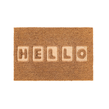 Deurmat HELLO - Brown - 40 x 60 cm