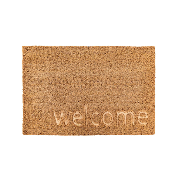 Deurmat welcome - Brown - 40 x 60 cm