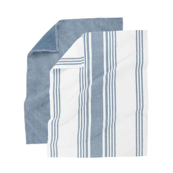 Keukenhanddoek Combo - Blue Stone - 80 gr/m² (4 stuks)