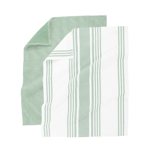 Keukenhanddoek Combo - Greensmoke - 80 gr/m² (4 stuks)