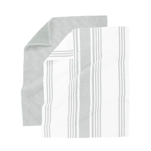 Keukenhanddoek Combo - Grey Light - 80 gr/m² (4 stuks)
