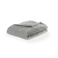 Luxe microflannel plaid Tiseco Cosy Delux – Radiant Grey – 280 gr/m² - 4 formaten