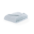 Luxe microflannel plaid Tiseco Cosy Delux – Silver Blue – 280 gr/m² - 4 formaten