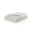 Luxe microflannel plaid Tiseco Cosy Delux – Silver Grey – 280 gr/m² - 4 formaten