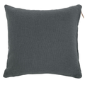 Sierkussen Cotton Slub - Grey - 45 x 45 cm