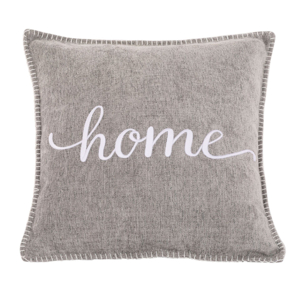 Sierkussen Damian Home - Light Grey - 45 x 45 cm