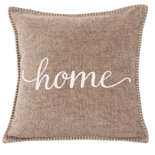 Sierkussen Damian Home - Taupe - 45 x 45 cm