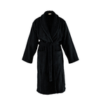 Luxe badjas Tiseco Delux – Black – 500 gr/m²