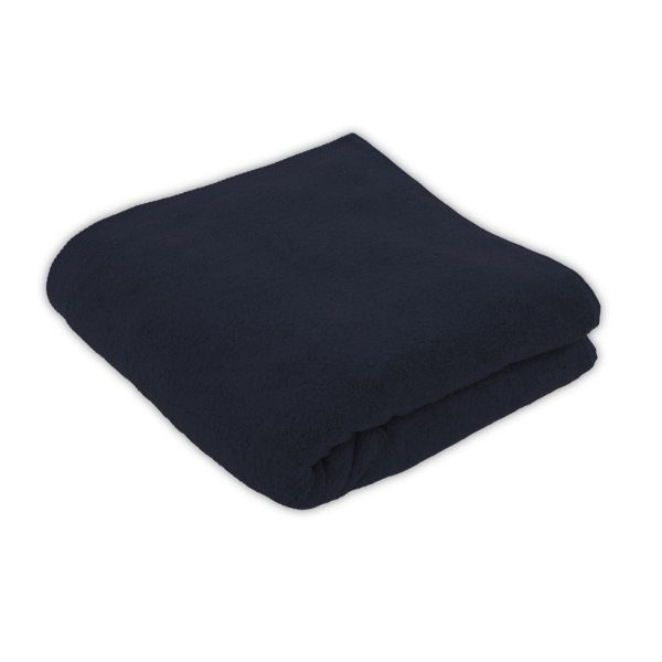 Luxe douchelaken Tiseco Delux – Blue Dark – 550 gr/m²