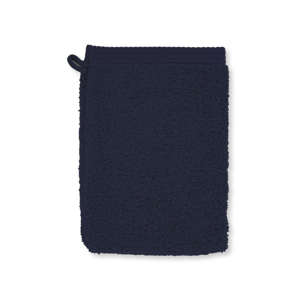Luxe washandje Tiseco Delux – Blue Dark – 550 gr/m² (2 stuks)