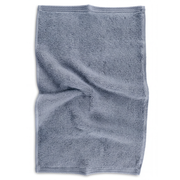 Luxe gastendoekje Tiseco Delux – Blue Stone – 550 gr/m²