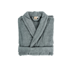 Luxe badjas Tiseco Delux – Grey – 500 gr/m²