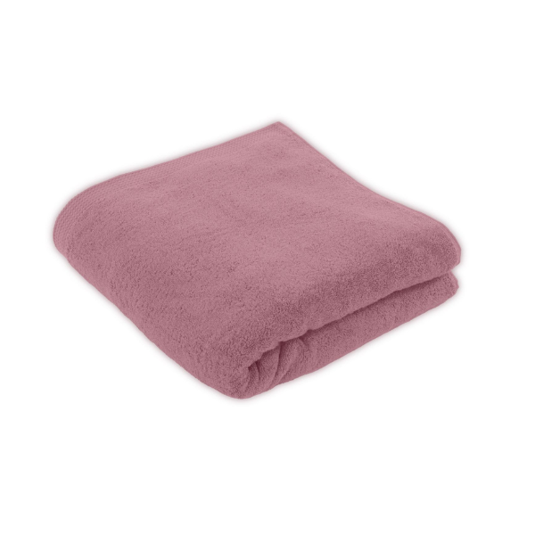 Luxe douchelaken Tiseco Delux – Old Pink – 550 gr/m²