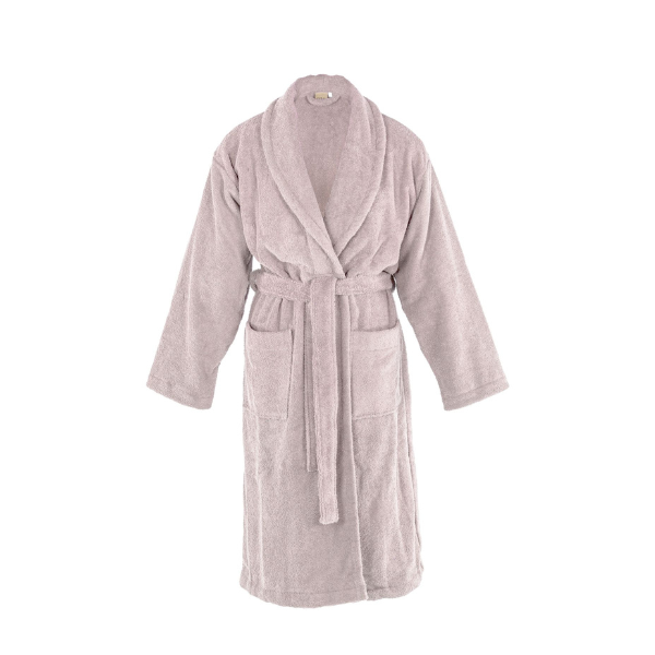 Luxe badjas Tiseco Delux – Pink – 500 gr/m²