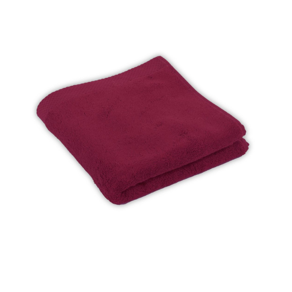 Luxe handdoek Tiseco Delux – Red – 550 gr/m²
