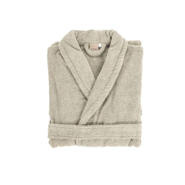 Luxe badjas Tiseco Delux – Sand – 500 gr/m²