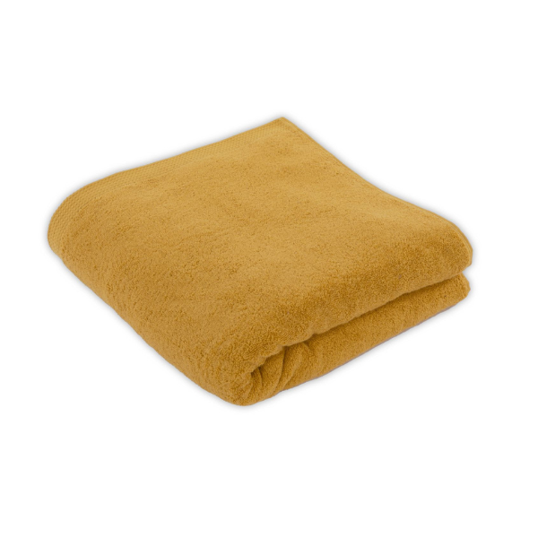 Luxe douchelaken Tiseco Delux – Tangerine – 550 gr/m²