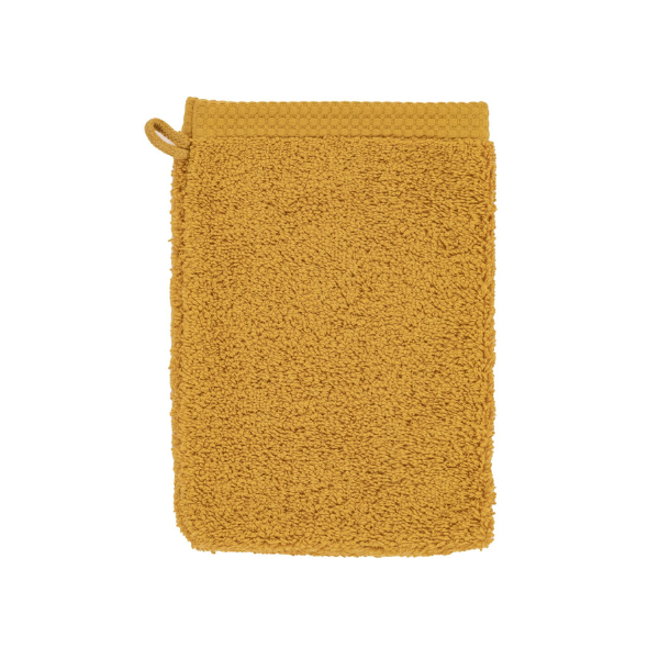 Luxe washandje Tiseco Delux – Tangerine – 550 gr/m² (2 stuks)