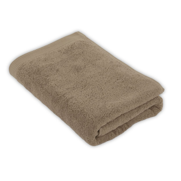Luxe badlaken Tiseco Delux – Taupe Dark – 550 gr/m²