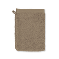 Luxe washandje Tiseco Delux – Taupe Dark – 550 gr/m² (2 stuks)