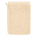 Luxe washandje Tiseco Delux – Beige – 550 gr/m² (2 stuks)