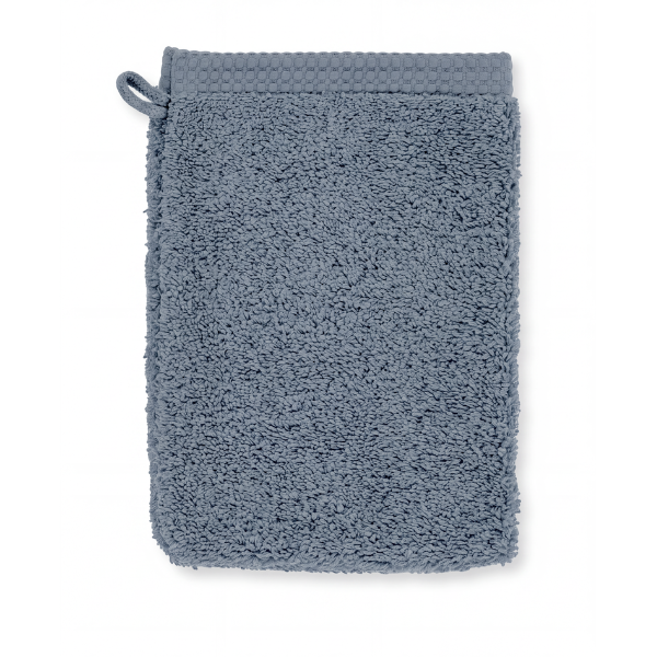 Luxe washandje Tiseco Delux – Blue Stone – 550 gr/m² (2 stuks)