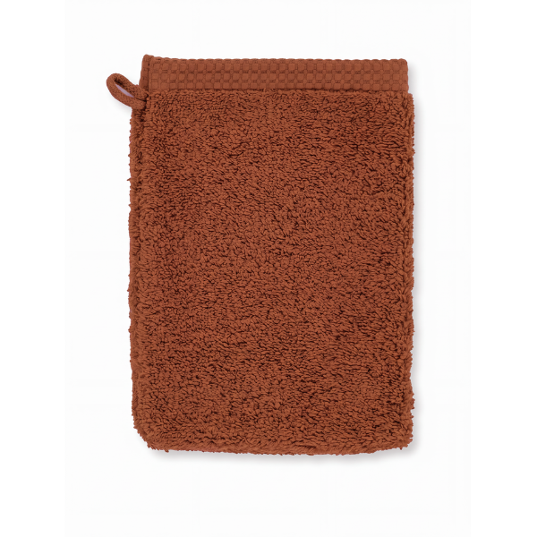 Luxe washandje Tiseco Delux – Terra – 550 gr/m² (2 stuks)